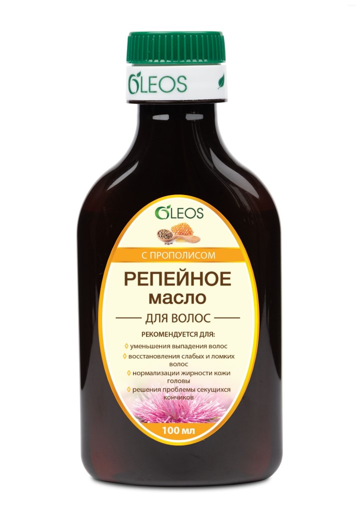 Репейное масло с прополисом OLEOS